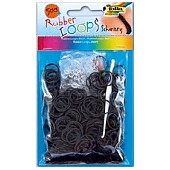 Набор резинок для плетения Rubber Loops 500 шт., чёрные