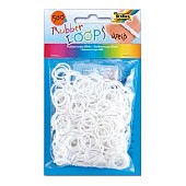 Набор резинок для плетения Rubber Loops 500 шт., белые
