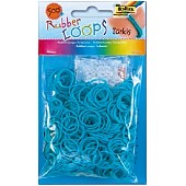 Набор резинок для плетения Rubber Loops 500 шт., цвет морской волны