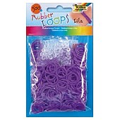 Набор резинок для плетения Rubber Loops 500 шт., фиолетовый