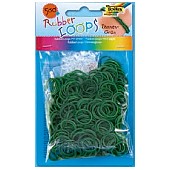 Набор резинок для плетения Rubber Loops 500 шт., зелёные
