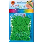 Набор резинок для плетения Rubber Loops 500 шт., светло-зелёные