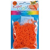 Набор резинок для плетения Rubber Loops 500 шт., оранжевые